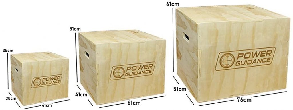 POWER GUIDANCE 3 en 1 Plyo Box Jumpbox